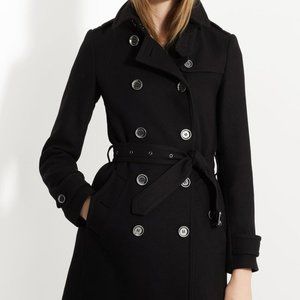 BURBERRY BRIT Balmoral Classic Wool Blend Trench